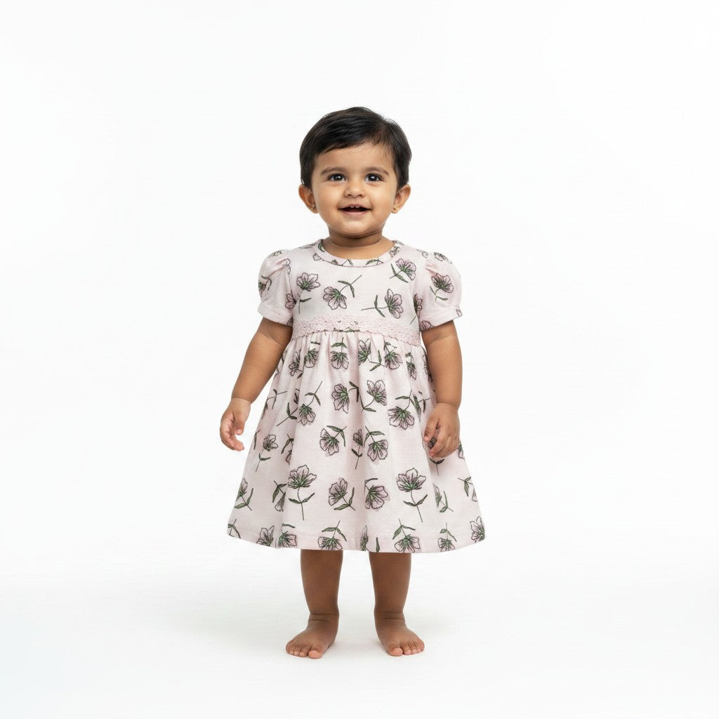 12 to 18m Baby Girl Frock  -  Model 1