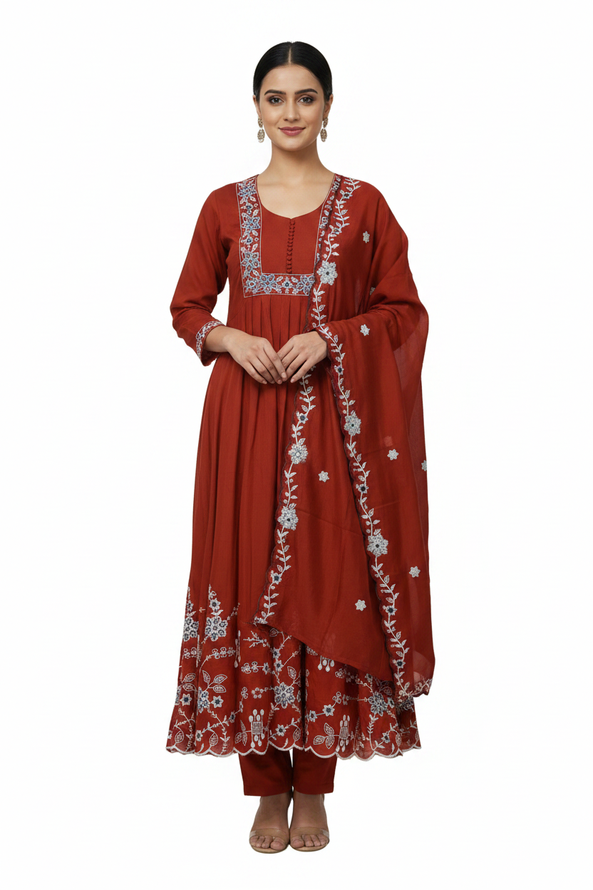 Anarkali Model 52 - 3 pcs