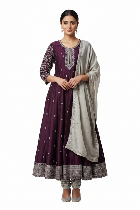 Anarkali Model 54 - 3 pcs