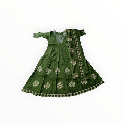 Anarkali and Dupatta Model 4