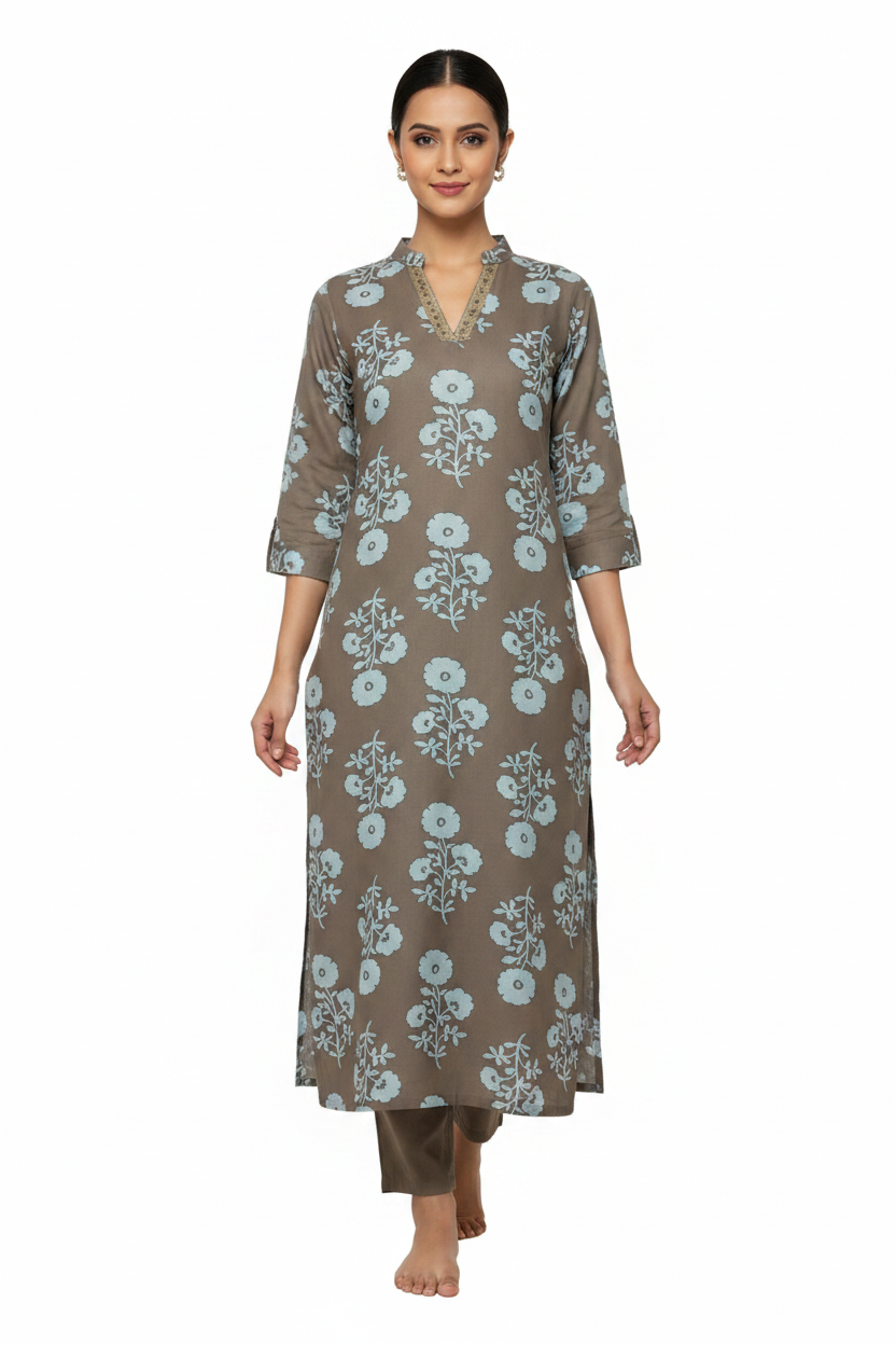 Side Open Model 148 - Kurti only