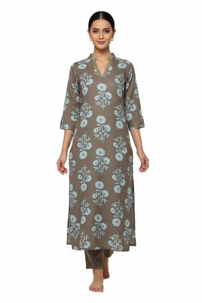 Side Open Model 148 - Kurti only