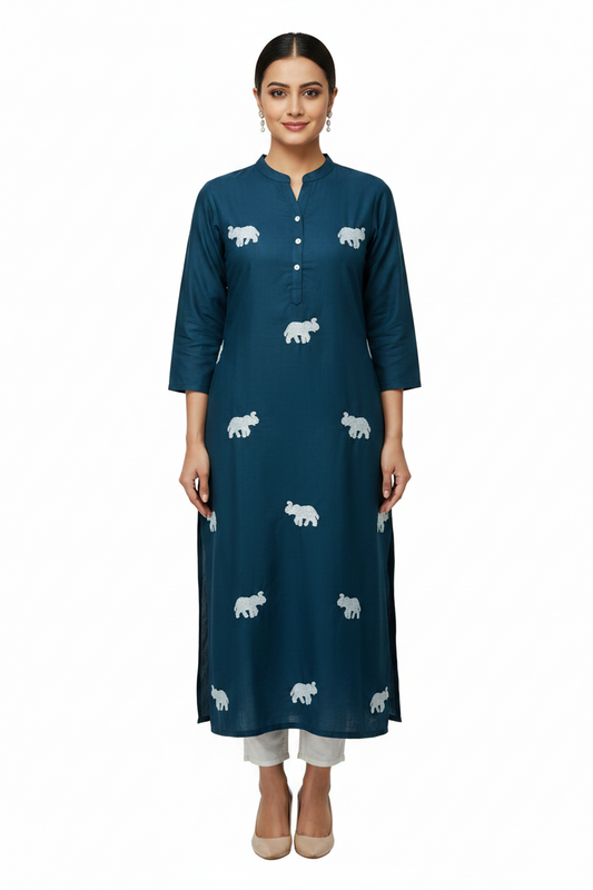 Side Open Model 167 - Kurti only