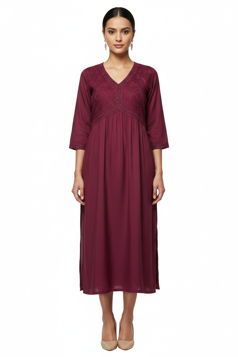 Side Open Model 164 - Kurti only