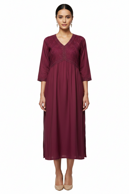 Side Open Model 164 - Kurti only