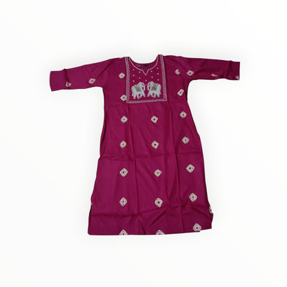 Side Open Model 146 - Kurti only