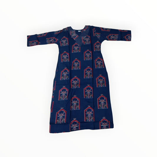 Side Open Model 154 - Kurti only