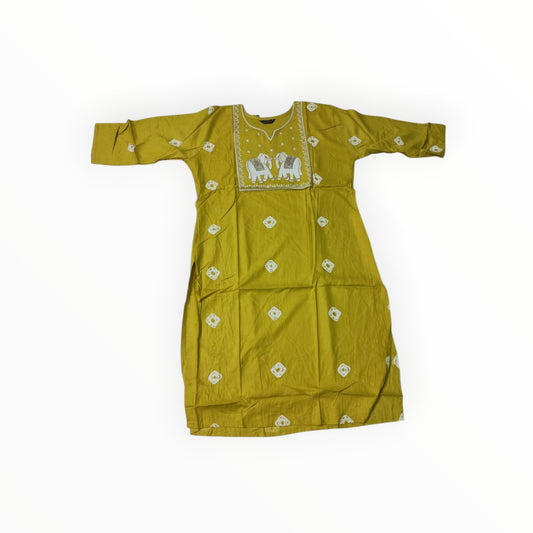 Side Open Model 147 - Kurti only