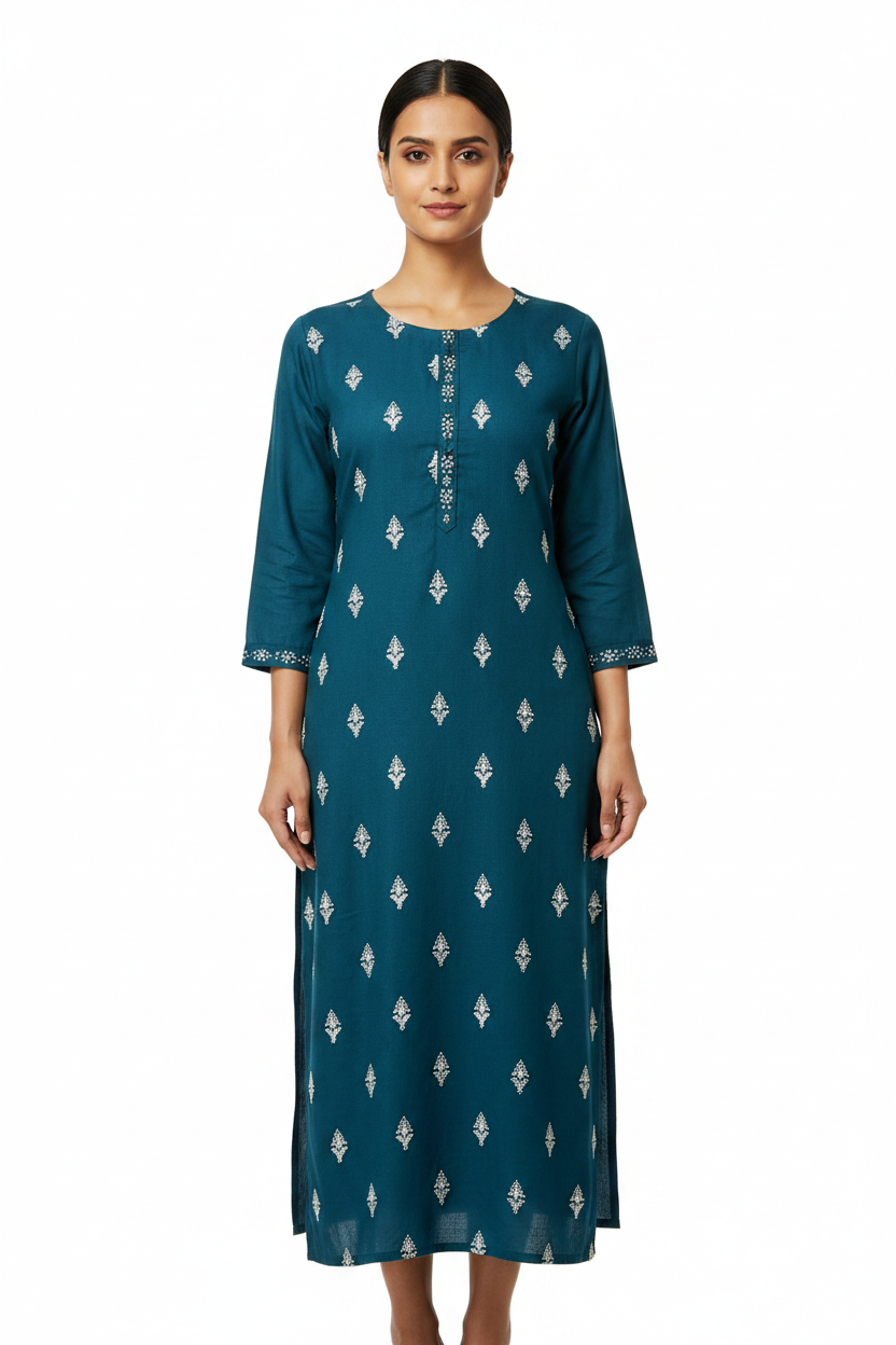 Side Open Model 40 - Kurti only