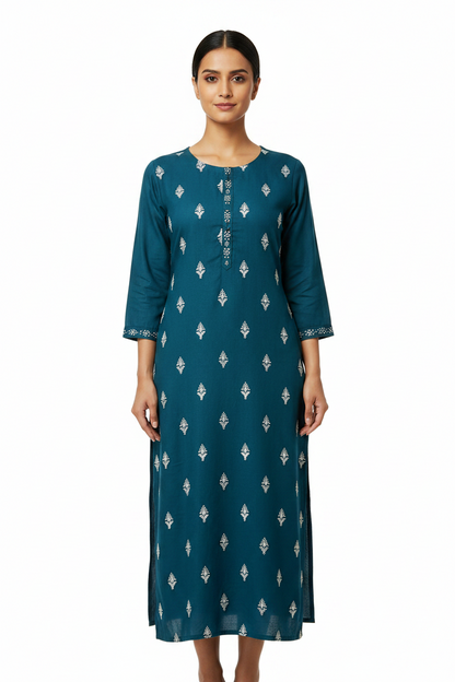 Side Open Model 40 - Kurti only