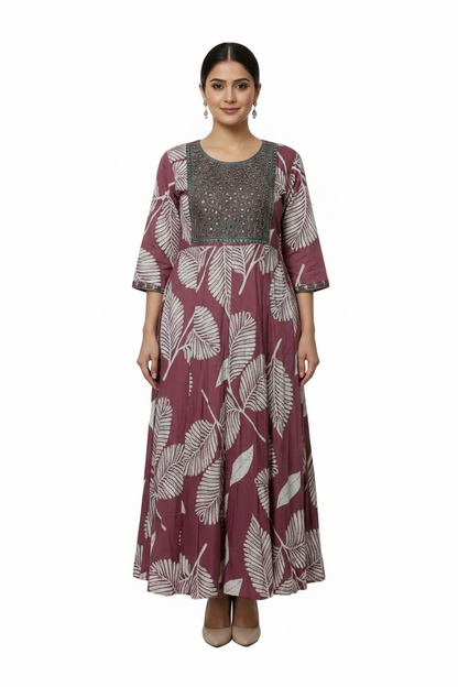 Anarkali Model 19 - Kurti only