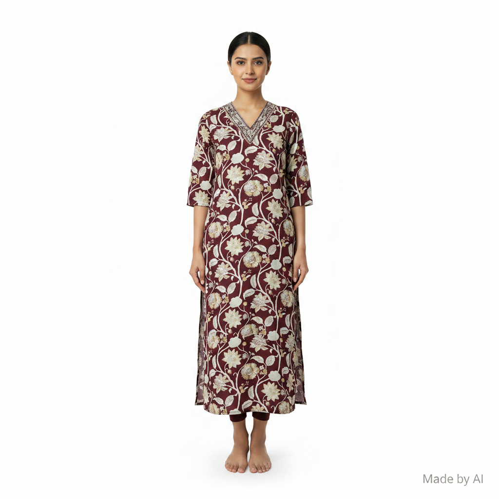 Side Open Model 82 - Kurti Only