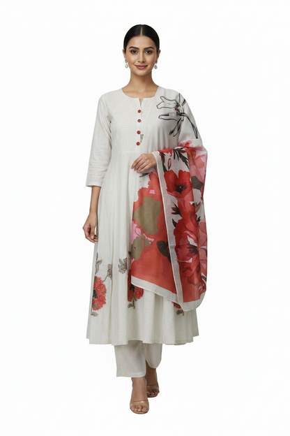 Anarkali Model 32 - 3pcs