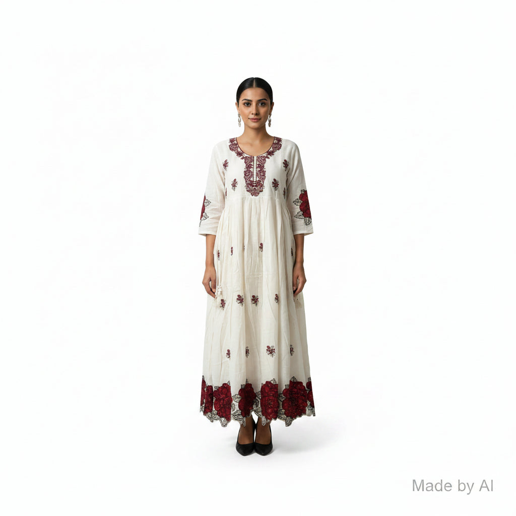 Anarkali Model 1 - Kurti only