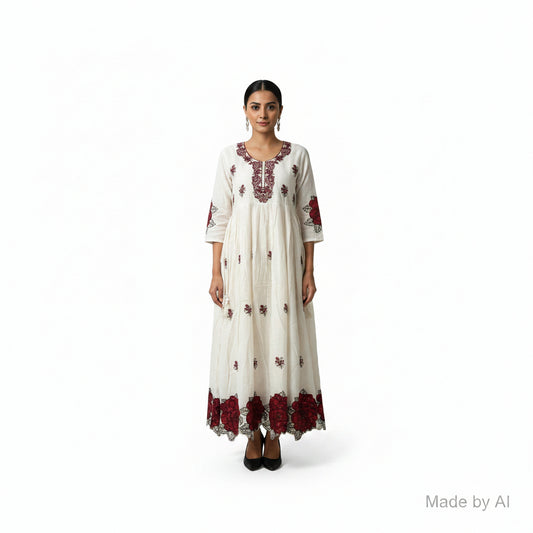 Anarkali Model 1 - Kurti only