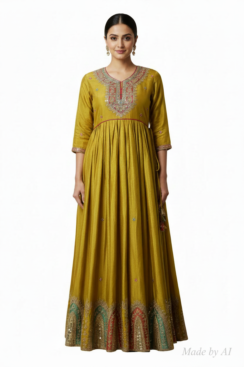 Anarkali Model 37 - Kurti only