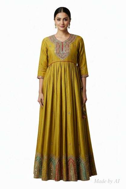 Anarkali Model 37 - Kurti only