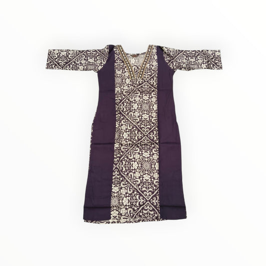 Side Open Model 124 - Kurti Only