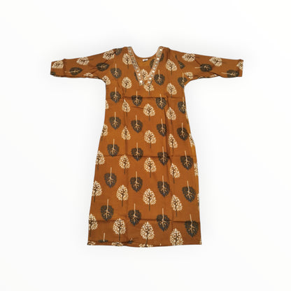 Side Open Model 122 - Kurti Only