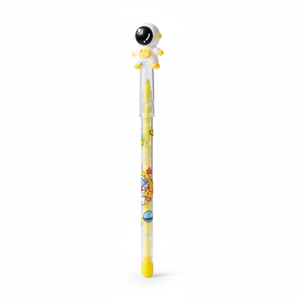 Astronaut Pen Yellow