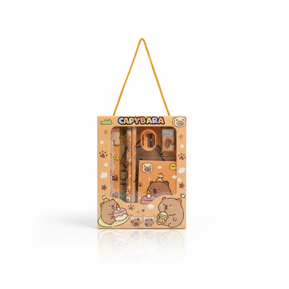Capybara Stationery Set Front