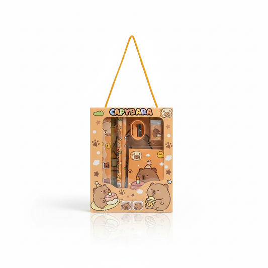 Capybara Stationery Set Front