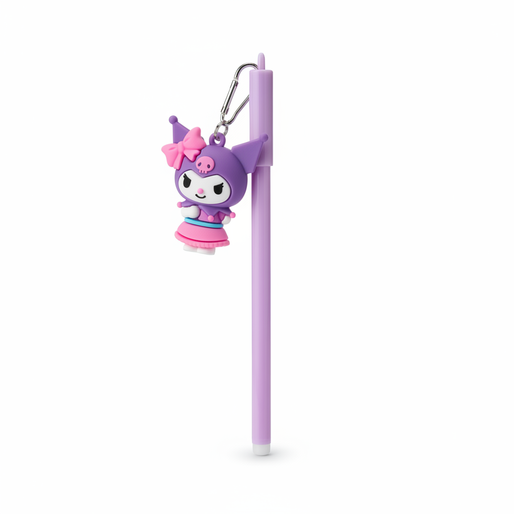 Charm Pen - Purple Kuromi Lavender Pen