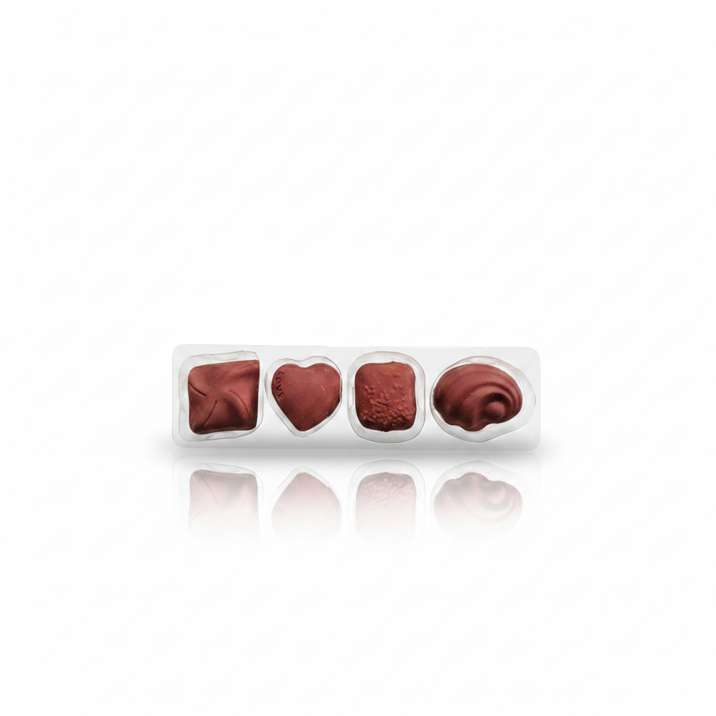 Chocolate Erasers Clear Pack