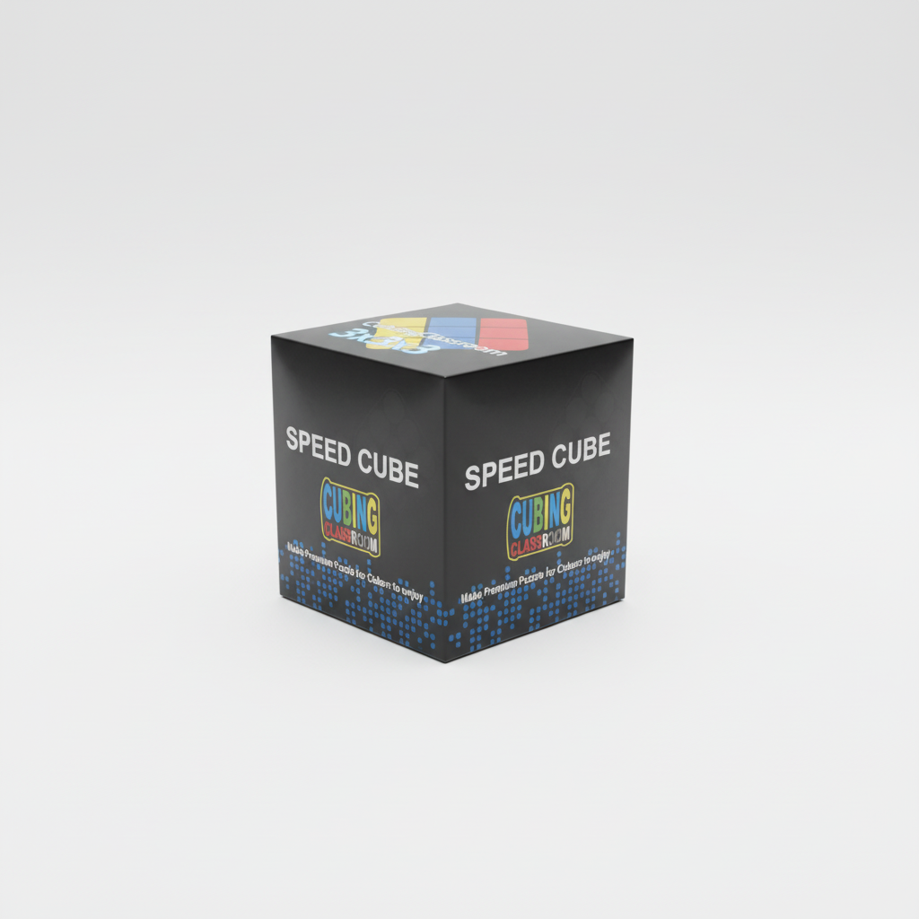 CubingClassroom Speed Cube – Front 3/4