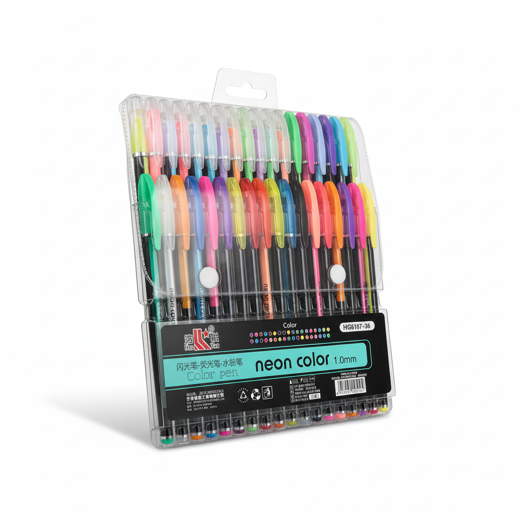 Hao Yue Neon Gel Pens