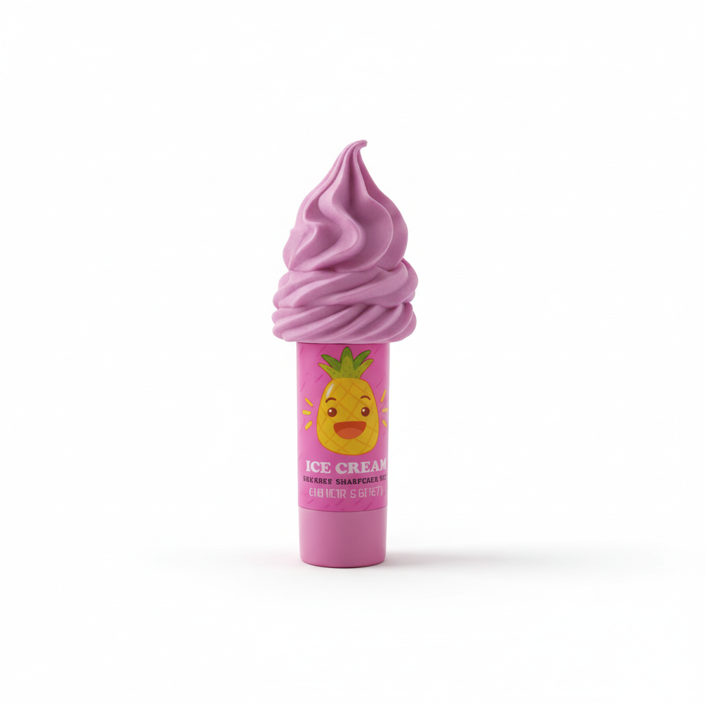 Ice Cream Eraser - Pink Pineapple