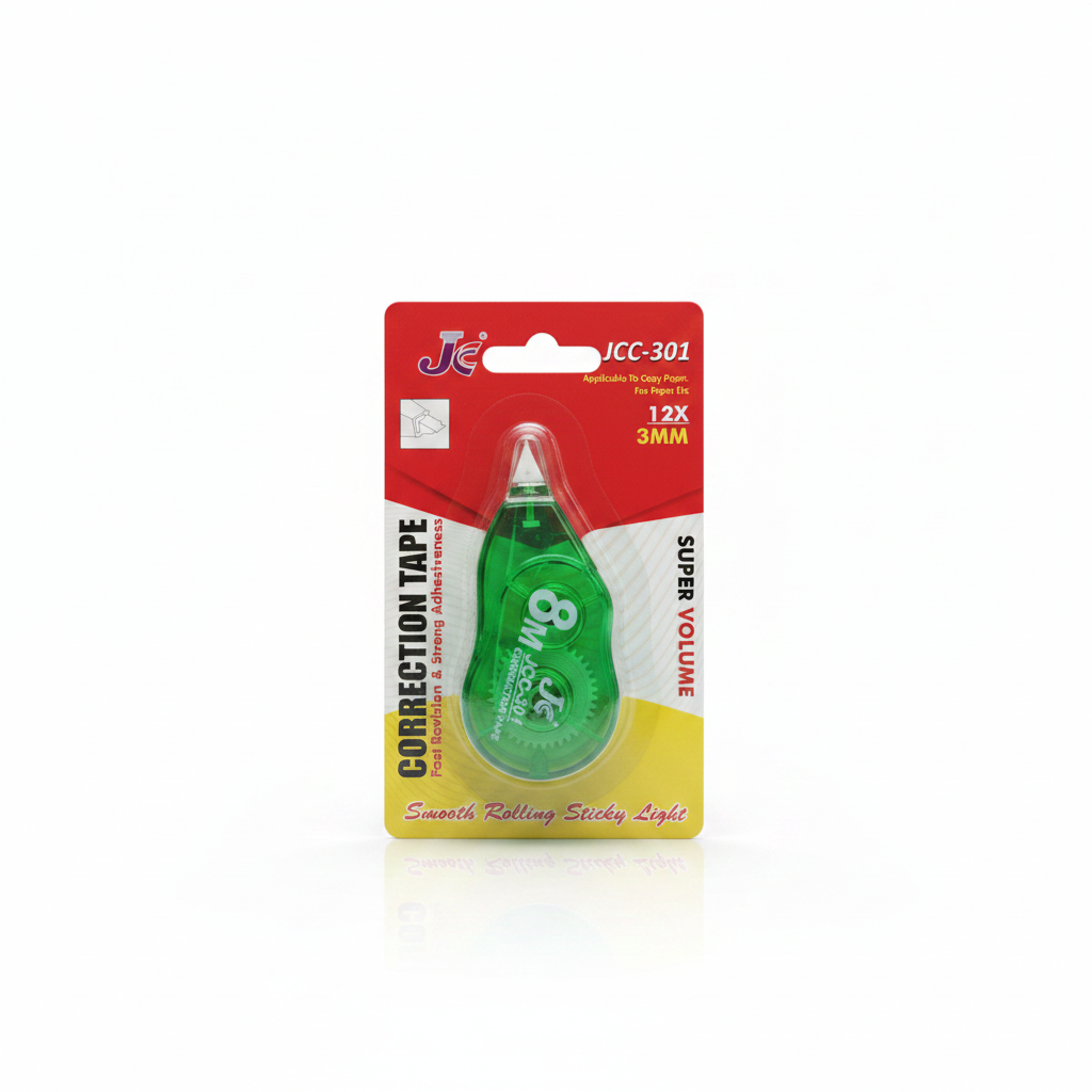 JCC-301 Correction Tape – Green – Luxury Hero