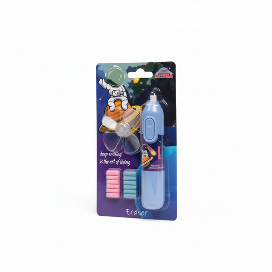 Lavender Electric Eraser — Upright
