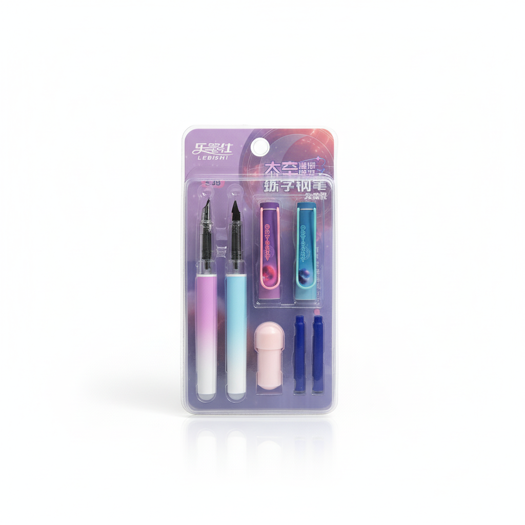 Lebishi Pink/Teal Fountain Pen Set – Luxury Hero