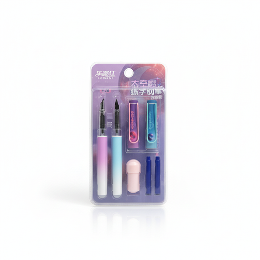 Lebishi Pink/Teal Fountain Pen Set – Luxury Hero
