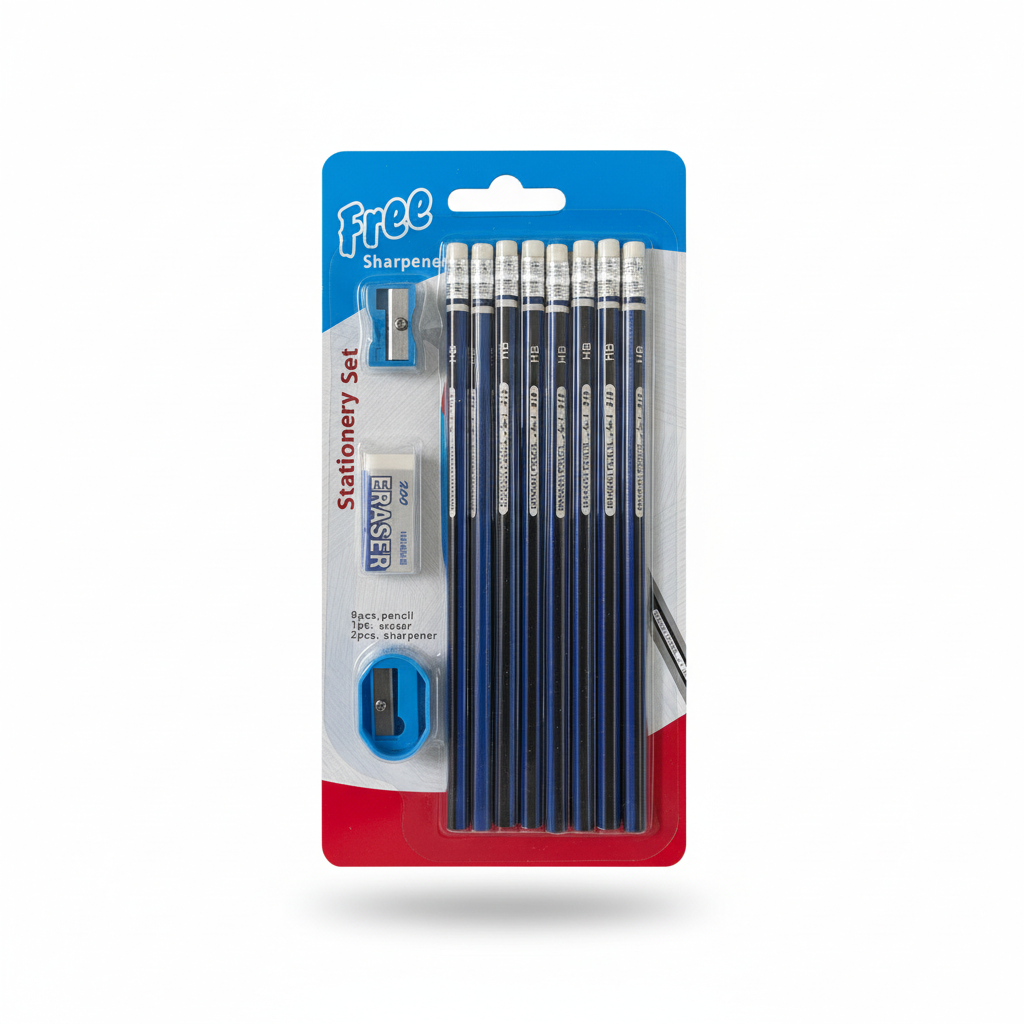 Makkah Blue Pencil Set