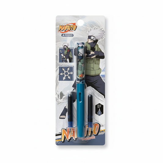 Naruto Kakashi Fountain Pen Set Alt – Luxury Hero