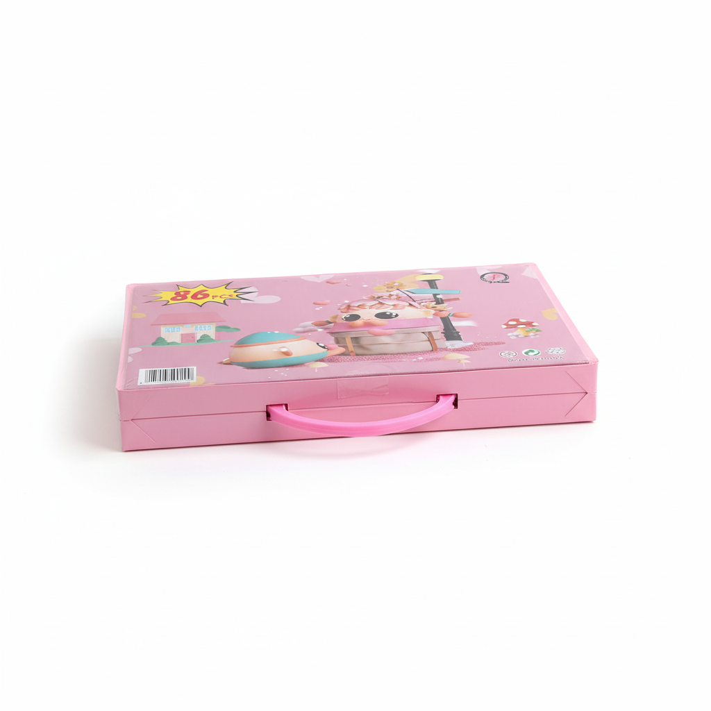 Pink Art Set Back — Luxury Hero
