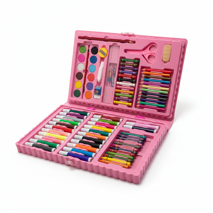 Pink Art Set Opened 3D v1 — Luxury Hero