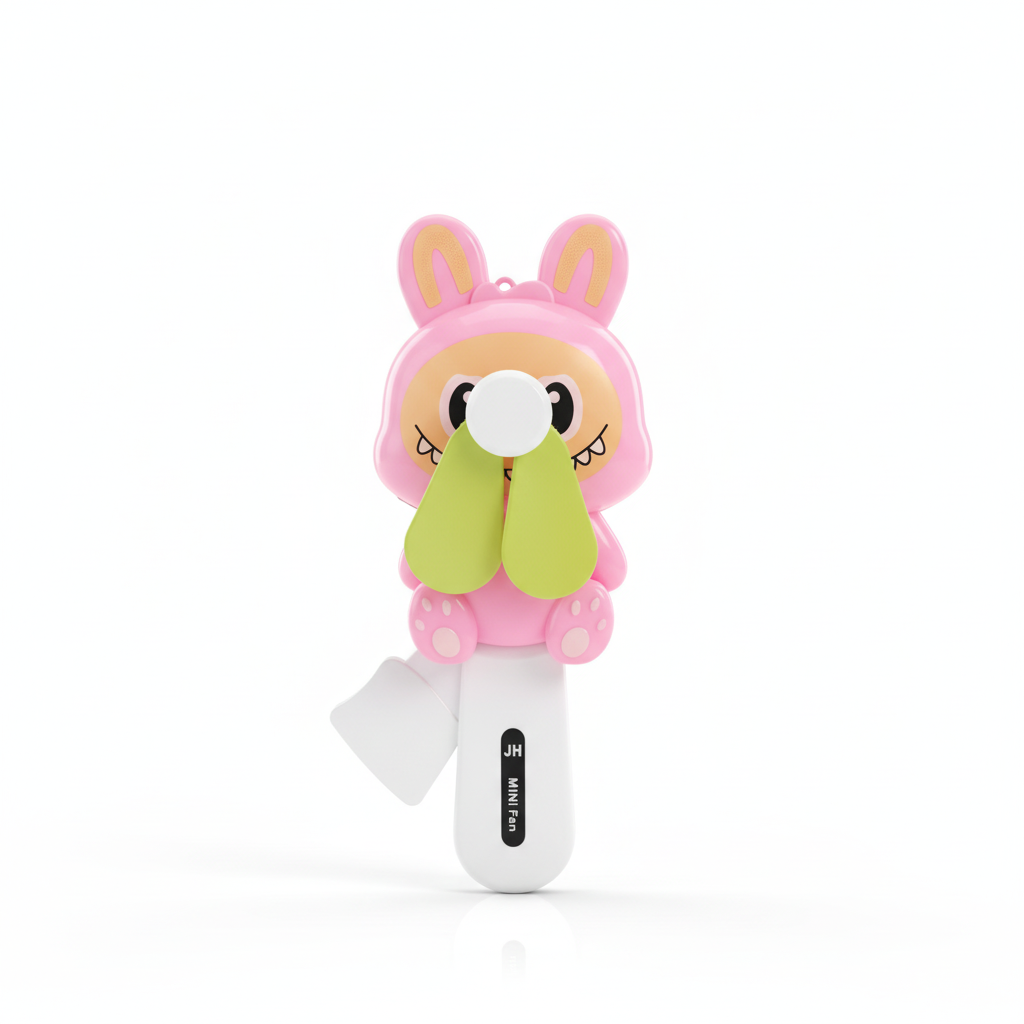 Pink Bunny Mini Fan – Luxury Hero