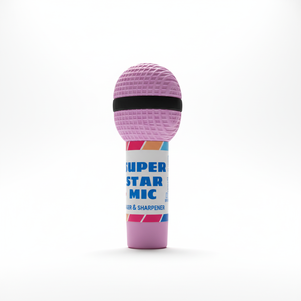Pink Super Star Mic — Luxury Hero