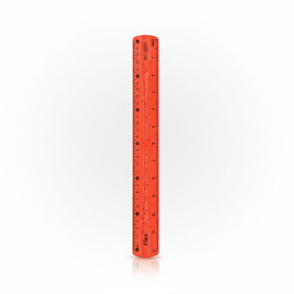 Red Flexible Ruler – Luxury Hero