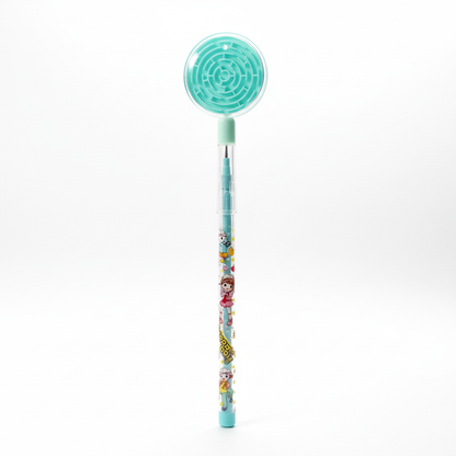 Round Maze Pen - Teal/Mint