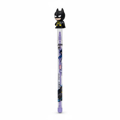 Stacked Pencil Pen - Batman Purple