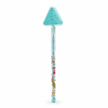 Triangle Maze Pen - Teal