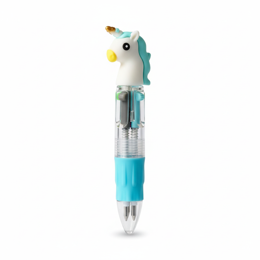 Unicorn Multicolor Pen - Blue/Teal