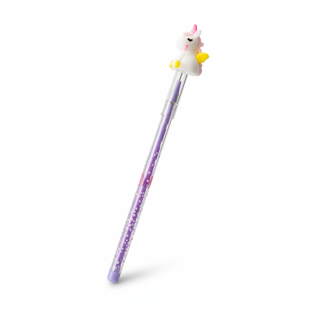 White Unicorn Pencil