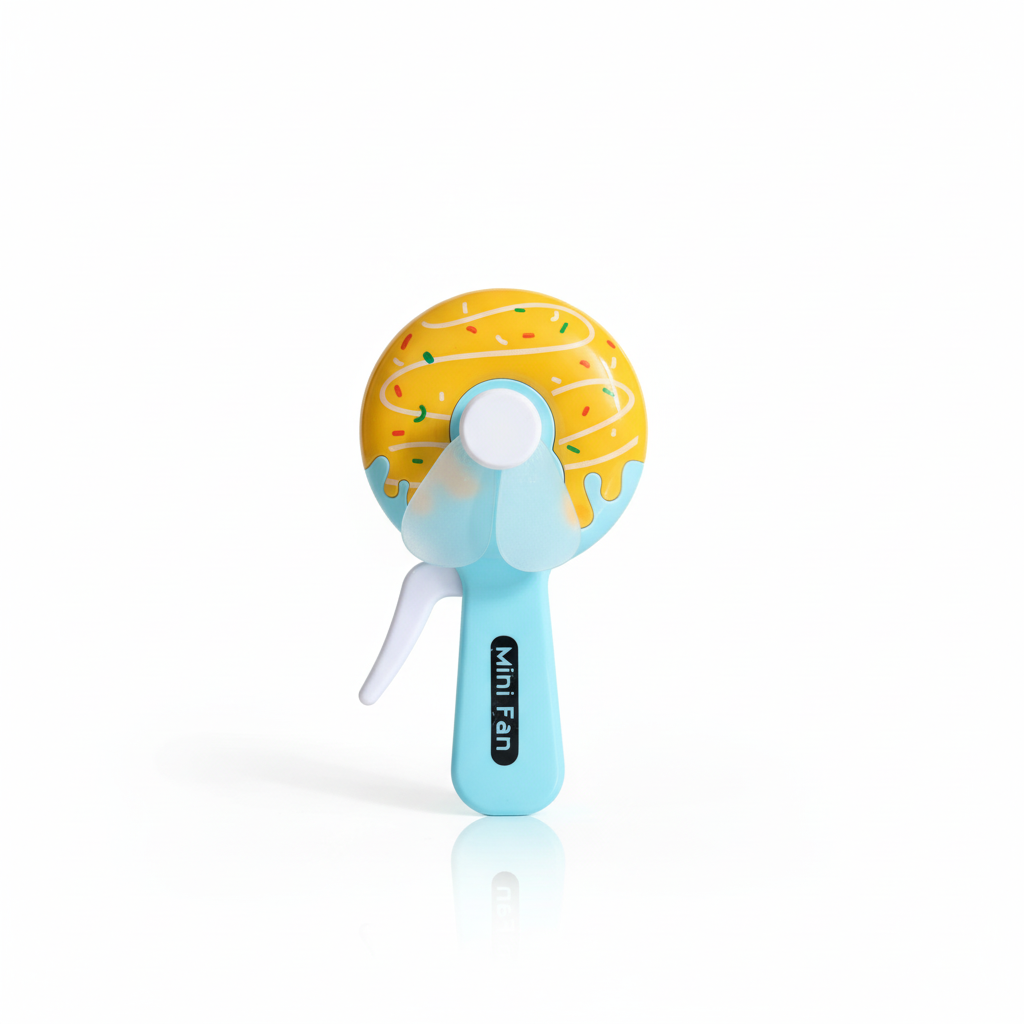 Yellow Donut Mini Fan – Luxury Hero