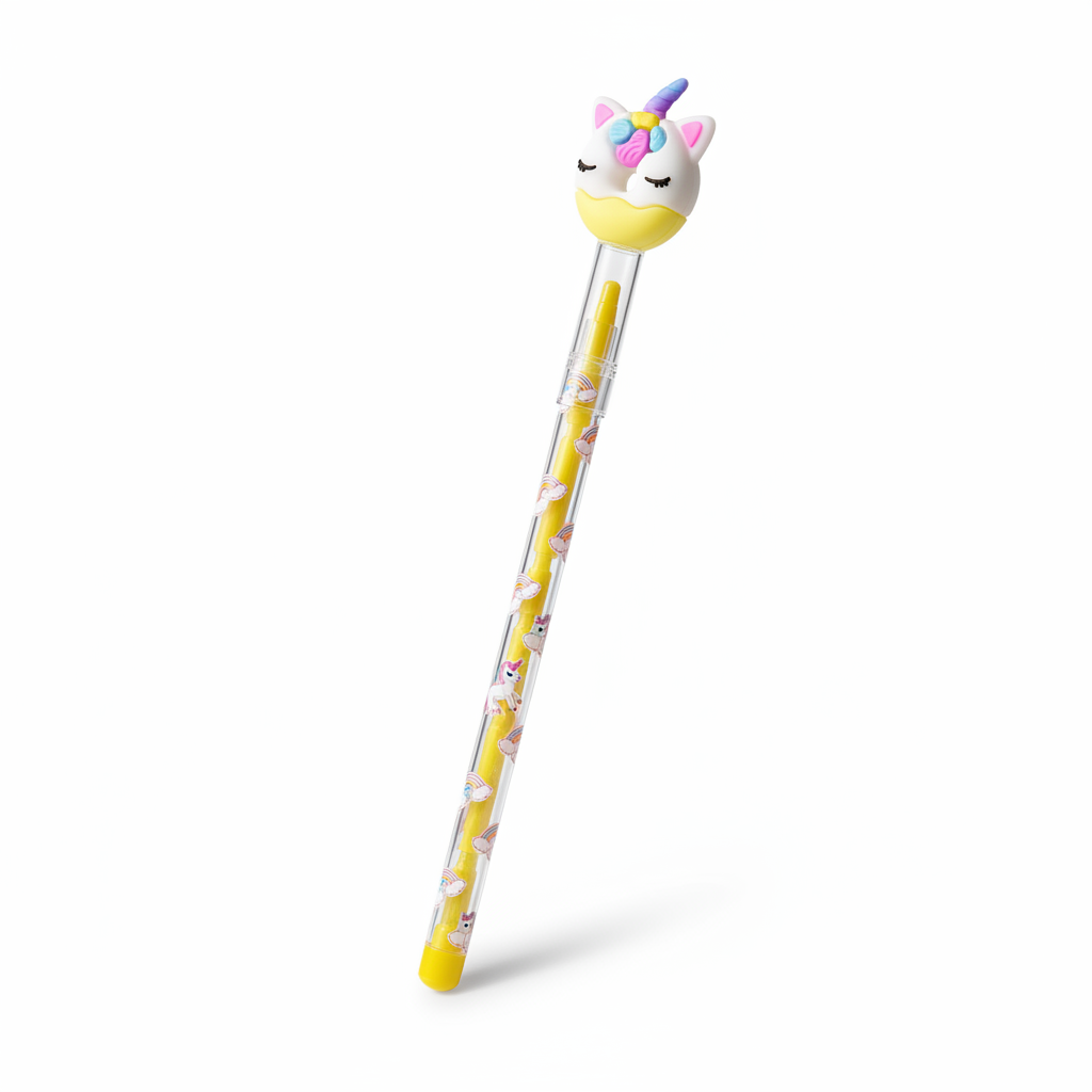 Yellow Unicorn Pen