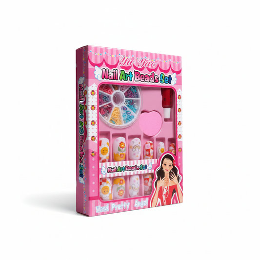 Yu Yao Nail Art Beads Set Front - Luxury Hero